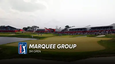 14 15 Marquee Group 3M Open golf