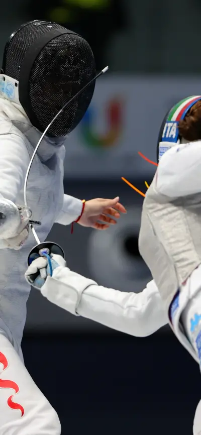 14 55 The FISU Games Fäktning fäktning