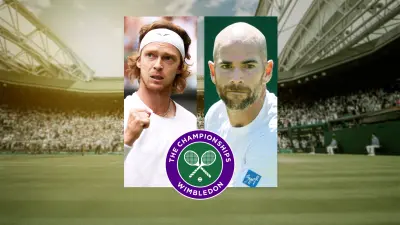 14 33 Andrey Rublev Adrian Mannarino tennis