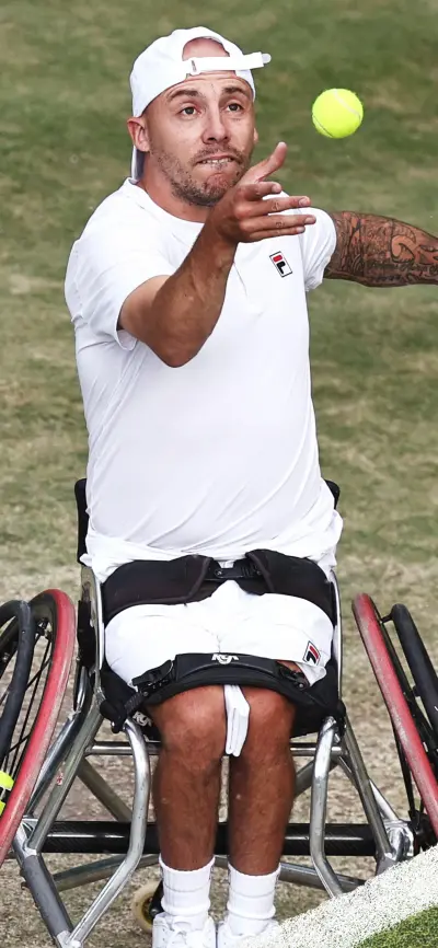 14 33 Ahmet Kaplan Andy Lapthorne tennis