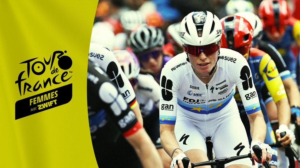 Tour de France Femmes avec Zwift