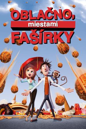 Plagát: Oblačno, miestami fašírky
